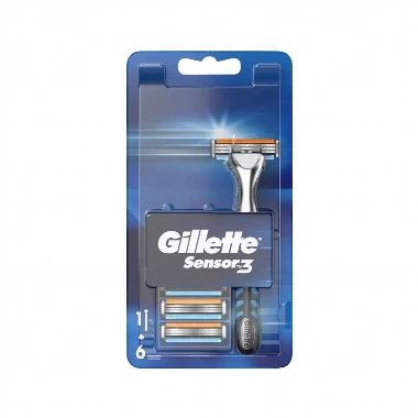 Gillette® Aparat Sensor3 sa 6 Dopuna