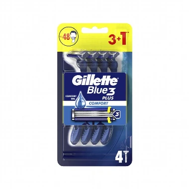 Gillette® Brijač BLUE3 PLUS Comfort 3+1, 4 Brijača