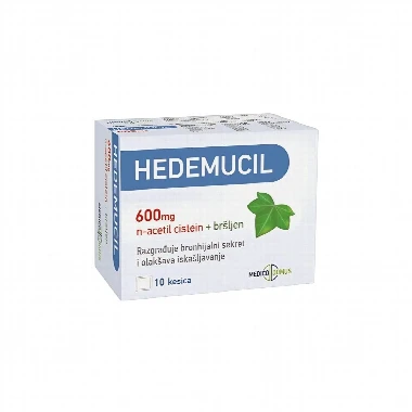 HEDEMUCIL 600 mg 10 Kesica