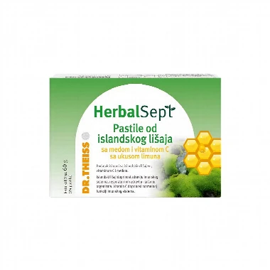 HerbalSept Pastile od Islandskog Lišaja 24 Pastile