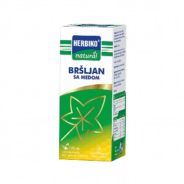 HERBIKO® Sirup Bršljan sa Medom 125 mL