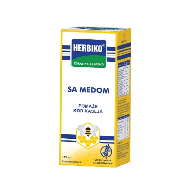 HERBIKO® Sirup za Odrasle sa Medom 125 mL