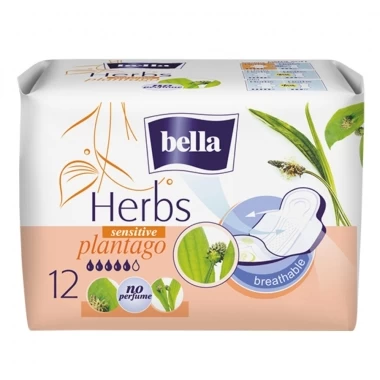 Bella Herbs Sensitive Plantago Higijenski Ulošci sa Krilcima 12