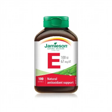 Jamieson™ Vitamin E 100 IU 100 Kapsula