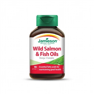 Jamieson™ Wild Salmon Fish Oils  90 Kapsula