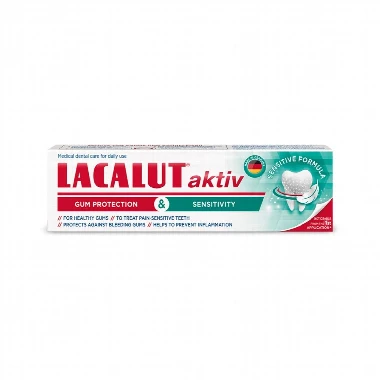 LACALUT® Pasta za Zube AKTIV SENSITIVITY 75 mL