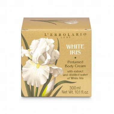 LERBOLARIO Krema za Telo White Iris 300 mL