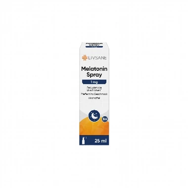 LIVSANE Melatonin 1 mg Sprej 25 mL