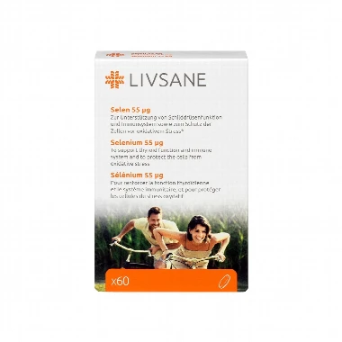 LIVSANE Selen 55 mcg 60 Tableta