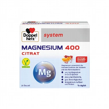 Magnezijum 400 Citrat 20 Kesica