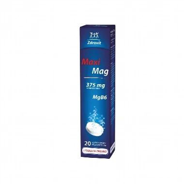 Maxi Mag 20 Šumećih Tableta 375 mg