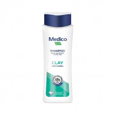 Medico SOS Šampon Clay Protiv Peruti i Masnog Vlasišta 390 mL