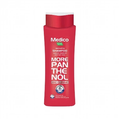 Medico SOS Šampon Panthenol&Quinine Protiv Peruti i Opadanja Kose 390 mL