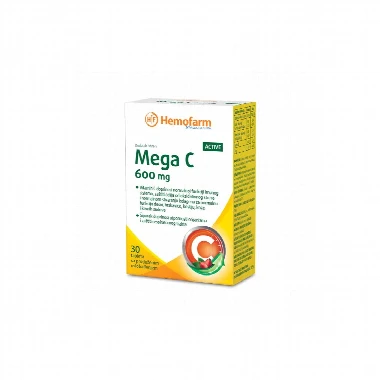 Mega C Orange 600 mg Tablete sa Produženim Oslobađanjem 30 Komada