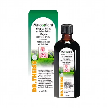 Mucoplant Sirup sa Islandskim Lišajem 250 mL