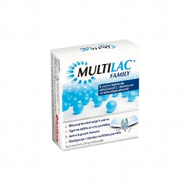 MULTILAC® Family Probiotik 10 Kapsula