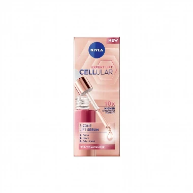 NIVEA Cellular Lift Expert 3-Zonski Serum sa Bakučiolom 30 mL