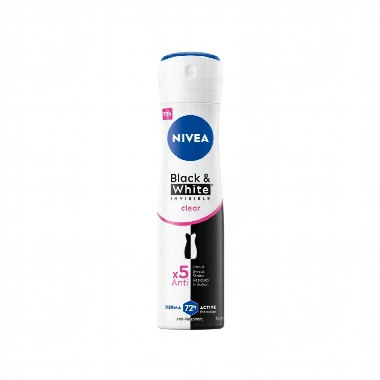 NIVEA Deo Sprej Black&White INVISIBLE 150 mL