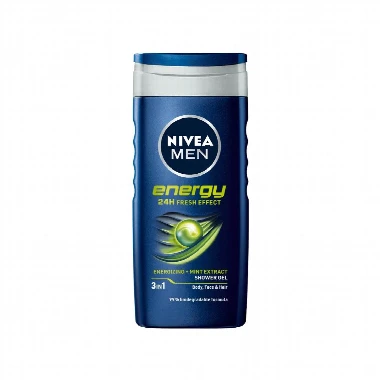 NIVEA MEN Kupka i Šampon Energy 250 mL