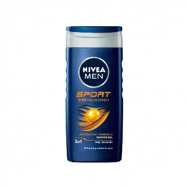 NIVEA MEN Kupka i Šampon Sport 250 mL