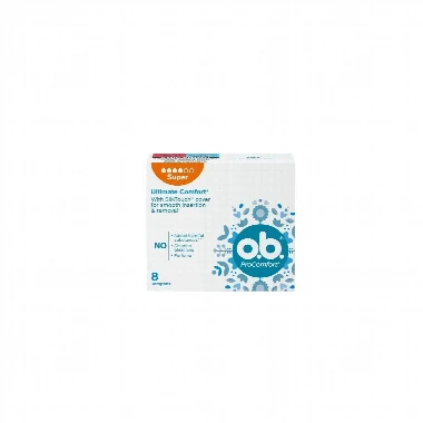 ob® Tamponi ProComfort SUPER 8 Tampona