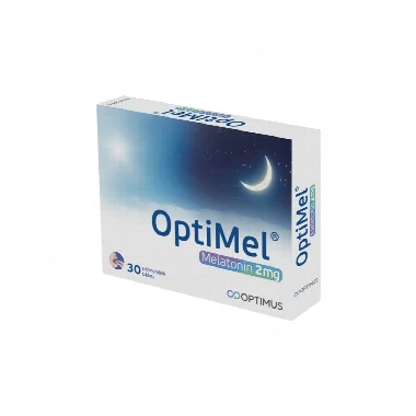 OptiMel® Melatonin 2 mg 30 Sublingvalnih Tableta 