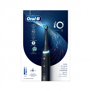 Oral-B® iO 5 Električna Četkica za Zube Crna