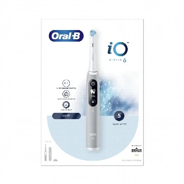 Oral-B® iO 6 Električna Četkica za Zube Siva Opal