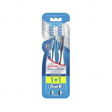 Oral-B® Pro Expert All-in-One Medium Četkica za Zube 1 + 1 Gratis