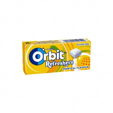 Orbit® Žvake REFRESHERS TROPICAL 15,6 g