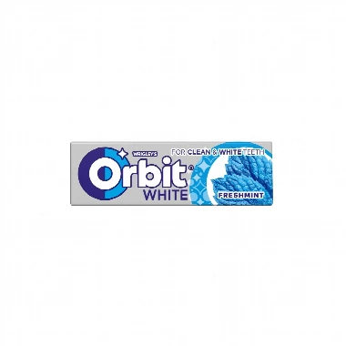 Orbit® Žvake WHITE FRESHMINT 10 Žvaka