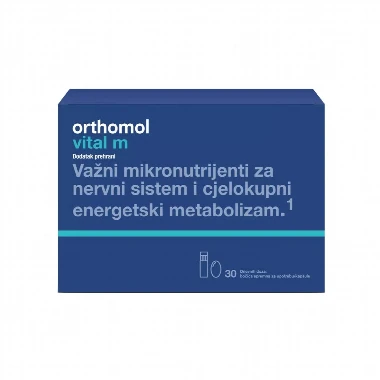 Orthomol Vital M Vitamini za Muškarce 30 Bočica 