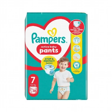 Pampers® PANTS 7 Gaćice za Bebe 38