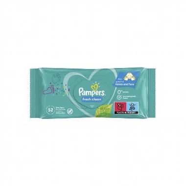 Pampers® Vlažne Maramice Fresh Clean 52