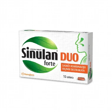 Sinulan® DUO Forte 15 Tableta