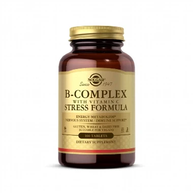 SOLGAR® B-COMPLEX sa Vitaminom C 100 Tableta