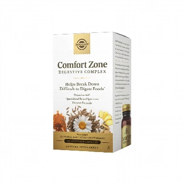 SOLGAR® Comfort Zone Digestive Complex 90 Kapsula