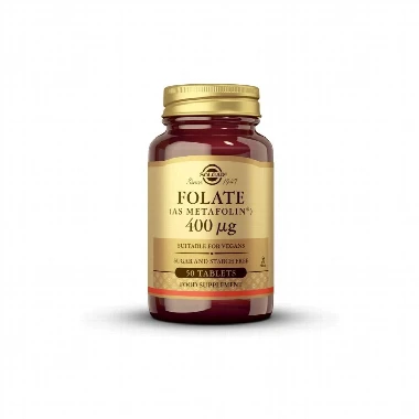 SOLGAR® Folat Metafolin 400 mcg 50 Tableta