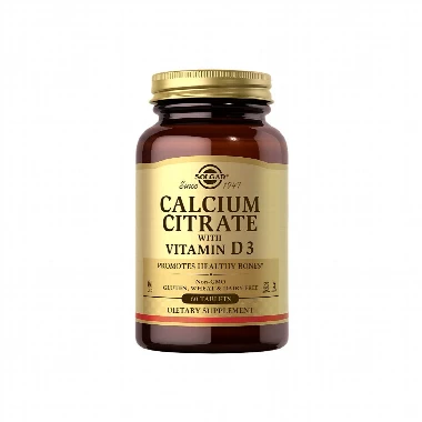 SOLGAR® Kalcijum Citrat + Vitamin D 60 Tableta