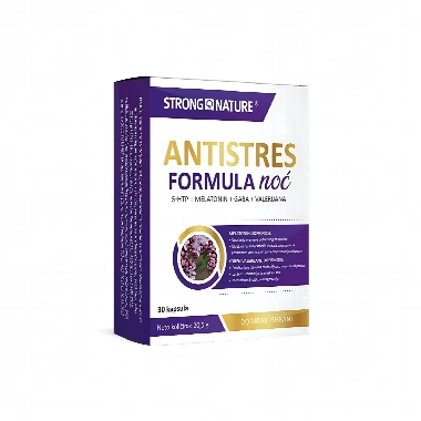 STRONG NATURE® Antistres Formula Noć 30 Kapsula 