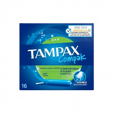 TAMPAX Compak SUPER 16 Tampona