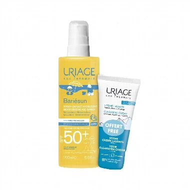 URIAGE Bariésun Sprej za Decu SPF50+ i Hranjiva Krema za Kupanje PROMO