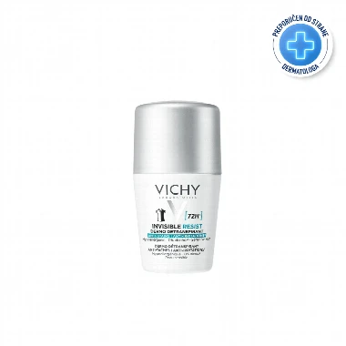 VICHY DÉODORANT Roll On Invisible Resist 72h 50 mL