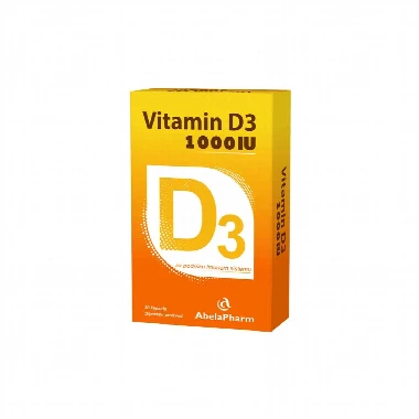 Vitamin D3 1000 IJ 30 Kapsula